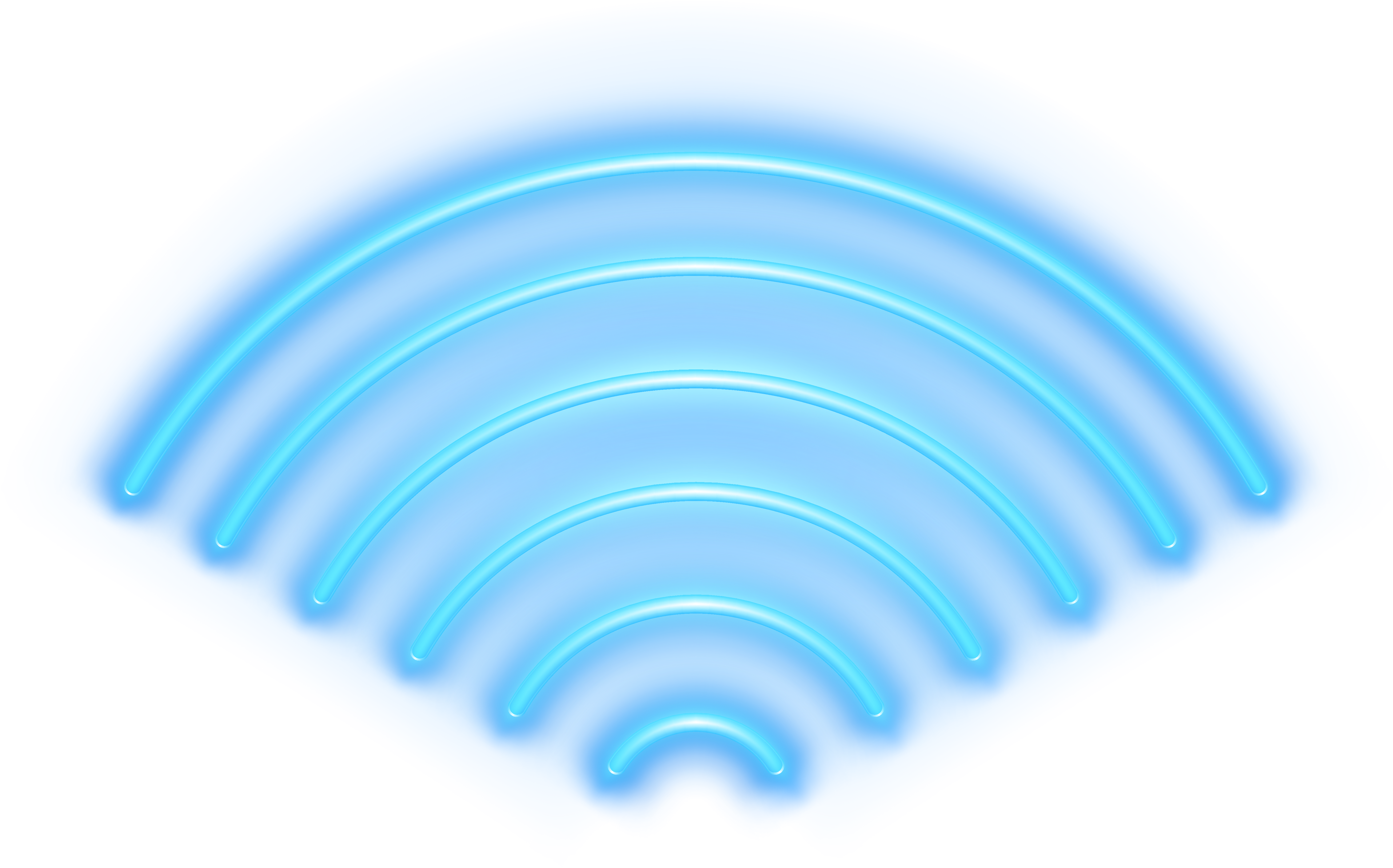 Glowing Wifi Signal